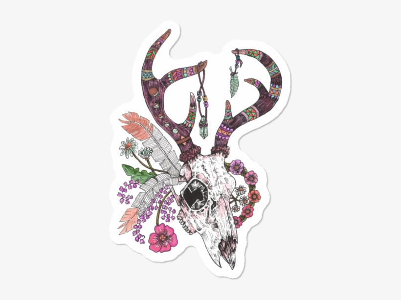Sakura Deer $3 - Floral Design, transparent png download