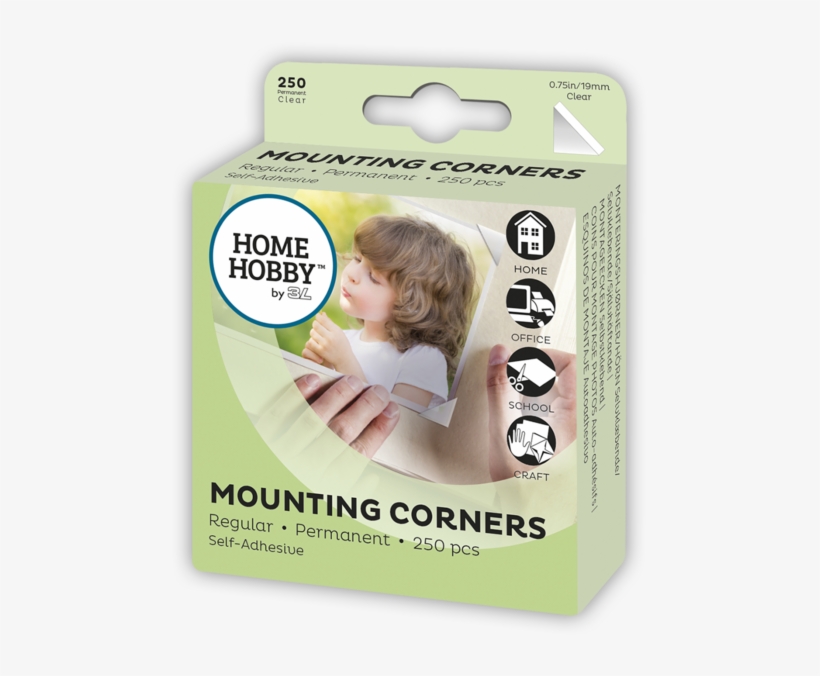Mounting Corners Regular View 3/4" - Mounting Corners 19mm, transparent png download
