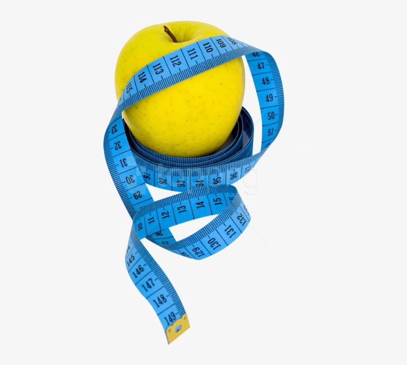 Free Png Apple Measure Tape Png Images Transparent - Transparent Apple And Measuring Tape Png, transparent png download