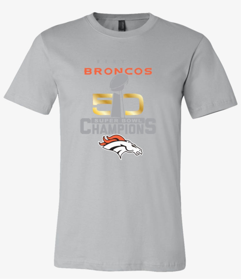 Denver Broncos Superbowl 50 Championship Collection - Shirt, transparent png download