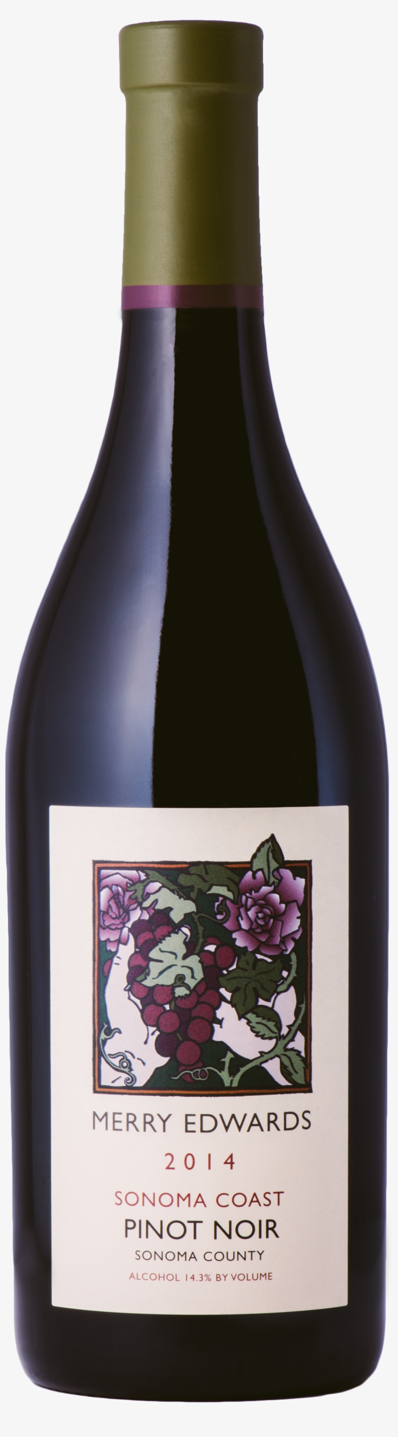 Merry Edwards Sonoma Coast Pinot Noir - Merry Edwards Russian River Pinot Noir 2016, transparent png download
