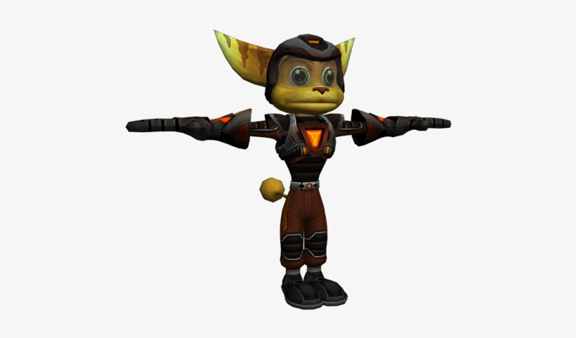 Download Zip Archive - Ratchet And Clank 3 Model, transparent png download