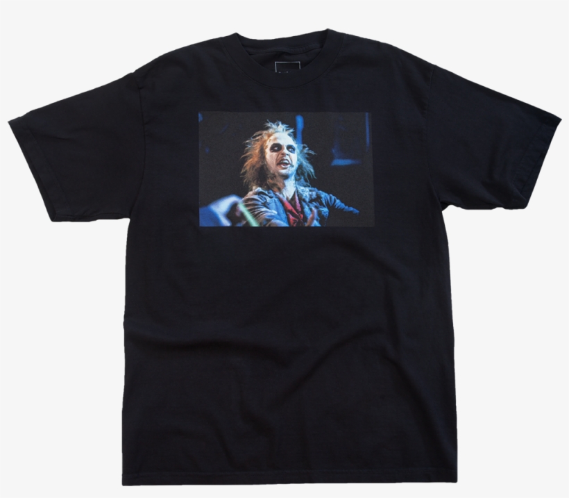 Beetlejuice Third Times A Charm Black Tee - Shirt, transparent png download