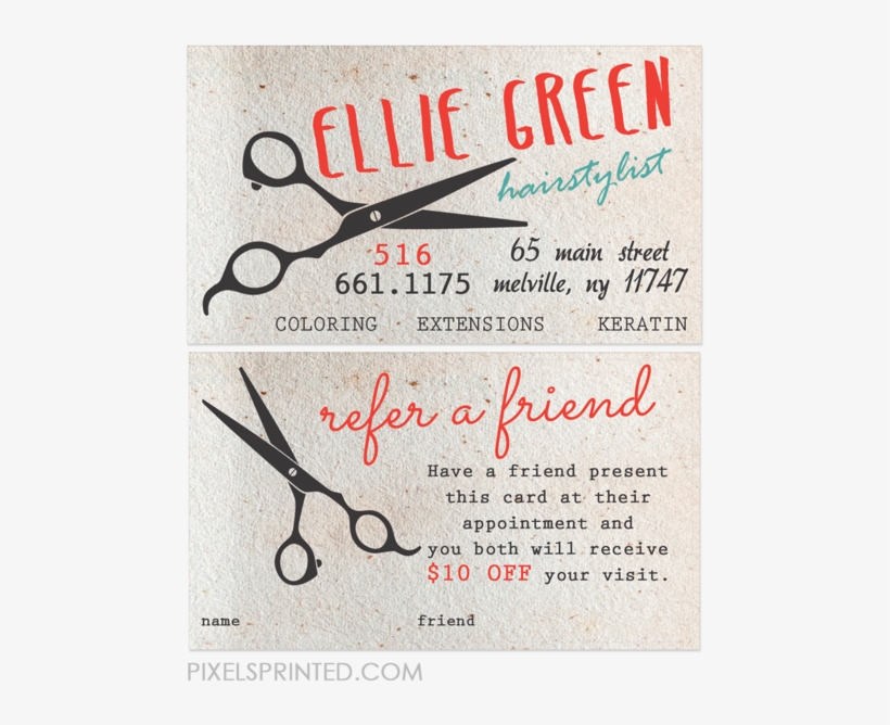 Hairstylist Referral Work Pinterest Hairstylists Shop Flyer