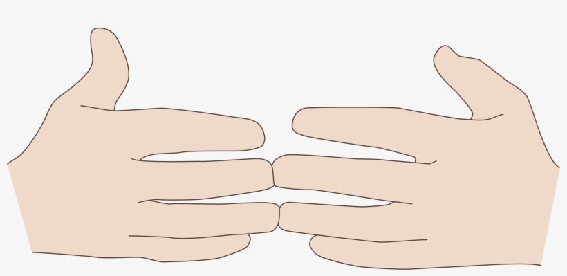Coding Manual Forming A Barrier With Fingers - Illustration, transparent png download