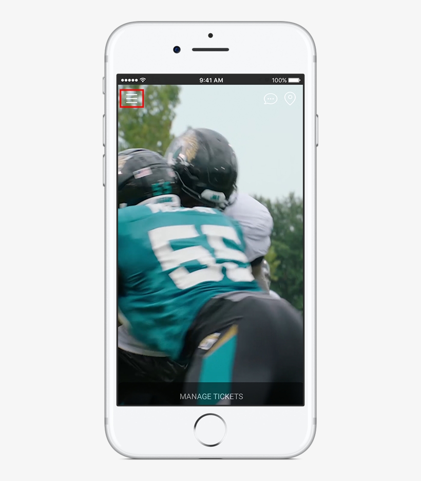 Select The ≡ Symbol In The Top Left Corner To Go To - Iphone, transparent png download