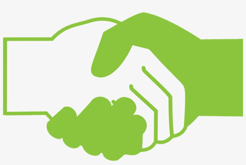 Vector Free Stock Handshake Clipart Trust - Black And White Segregation Clipart, transparent png download