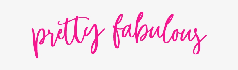 Pretty Fabulous Logo - Calligraphy, transparent png download