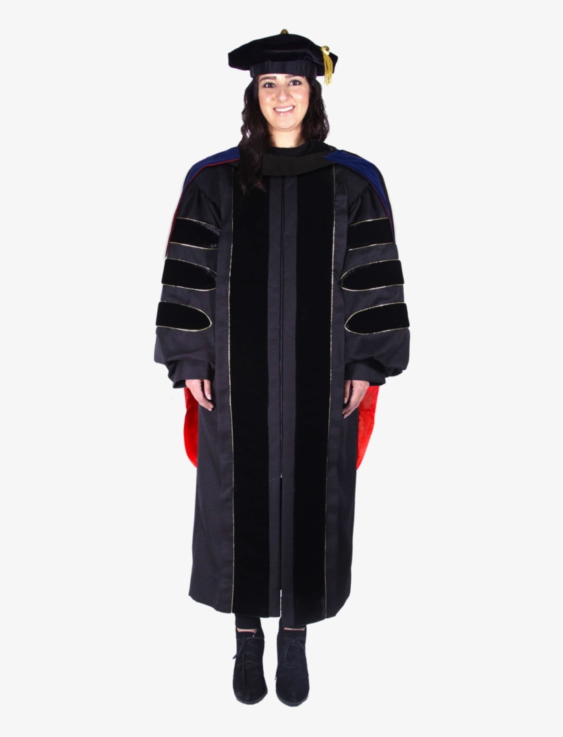 Stanford Complete Doctoral Regalia Rental Set - Doctoral Gown And Hood, transparent png download