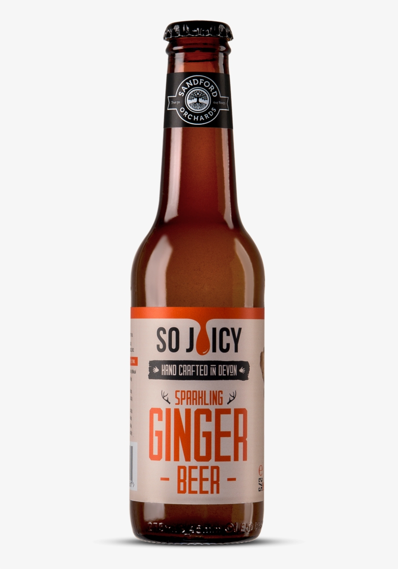 Ginger Beer - Beer Bottle, transparent png download