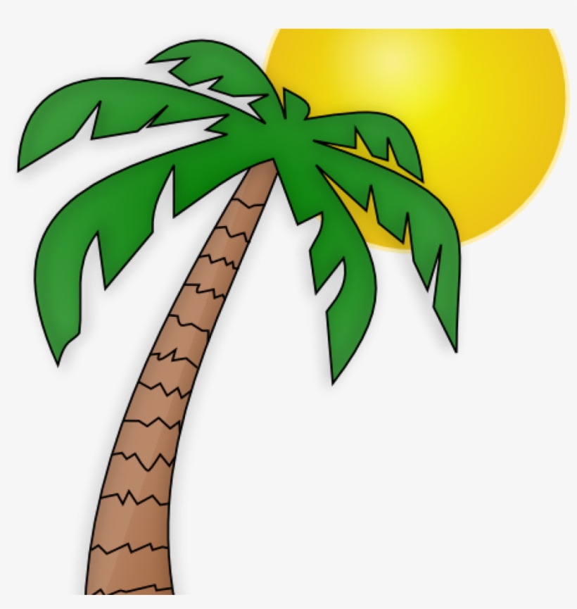 Palm Tree Clip Art Free Palm Tree Clip Art Transparent - Palm Tree Clip Art, transparent png download