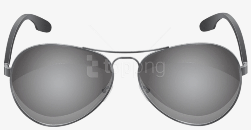 Free Png Download Grey Glasses Transparent Clipart - Stock Image Sunglasses Transparent, transparent png download