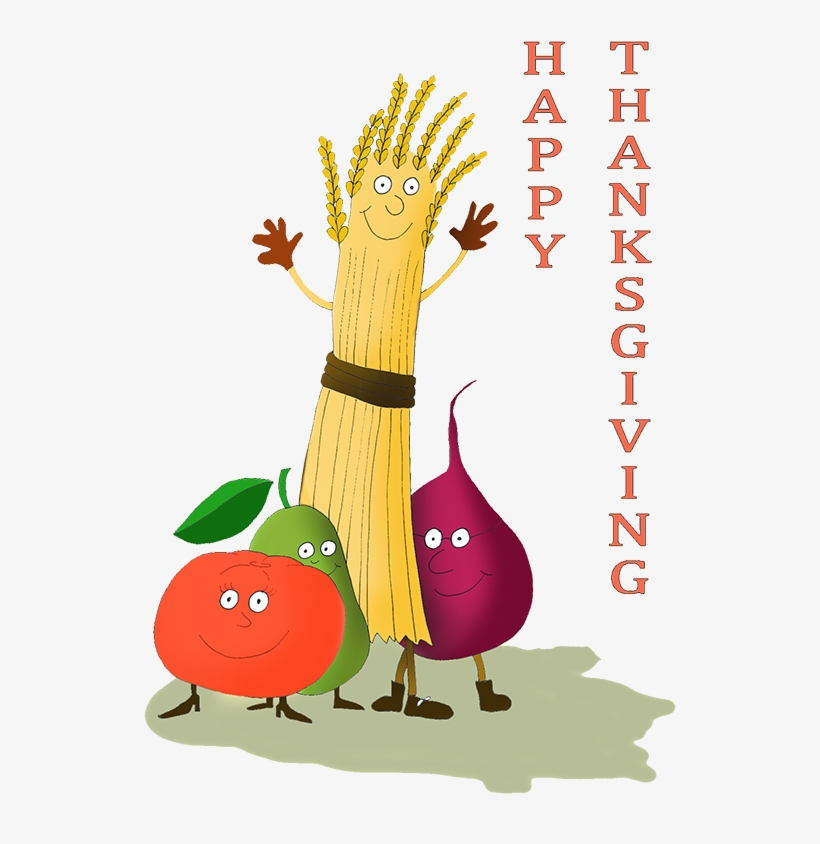Sherif-turkey, Happy Thanksgiving Vegetables - Happy Thanksgiving Vegetables, transparent png download