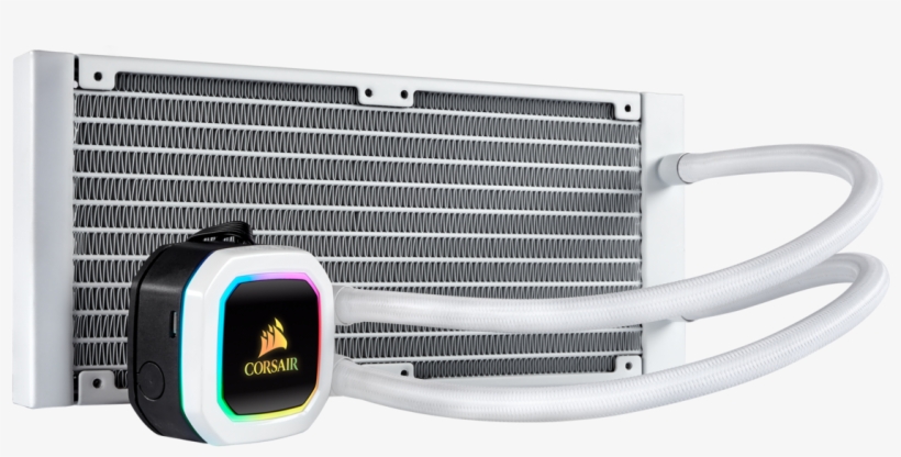 To Avoid Being Overly Boring, Corsair Has Decided To - Corsair H100i Rgb Platinum White, transparent png download