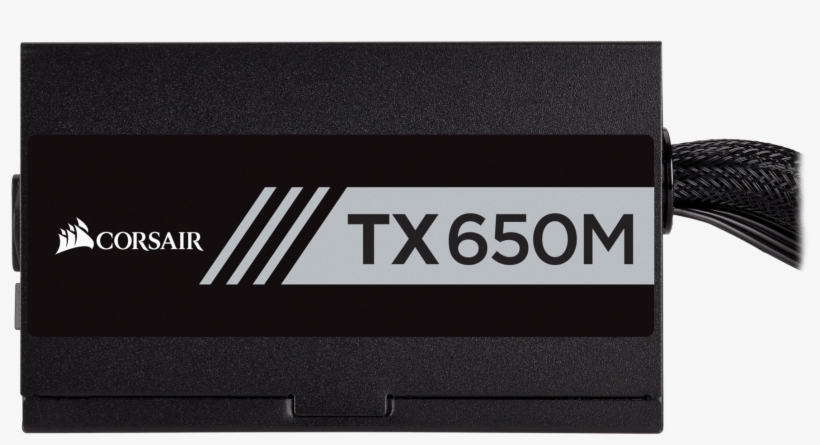 80 Plus Gold-certified Efficiency - Corsair Tx750m 750w 80plus Gold Power Supply, transparent png download