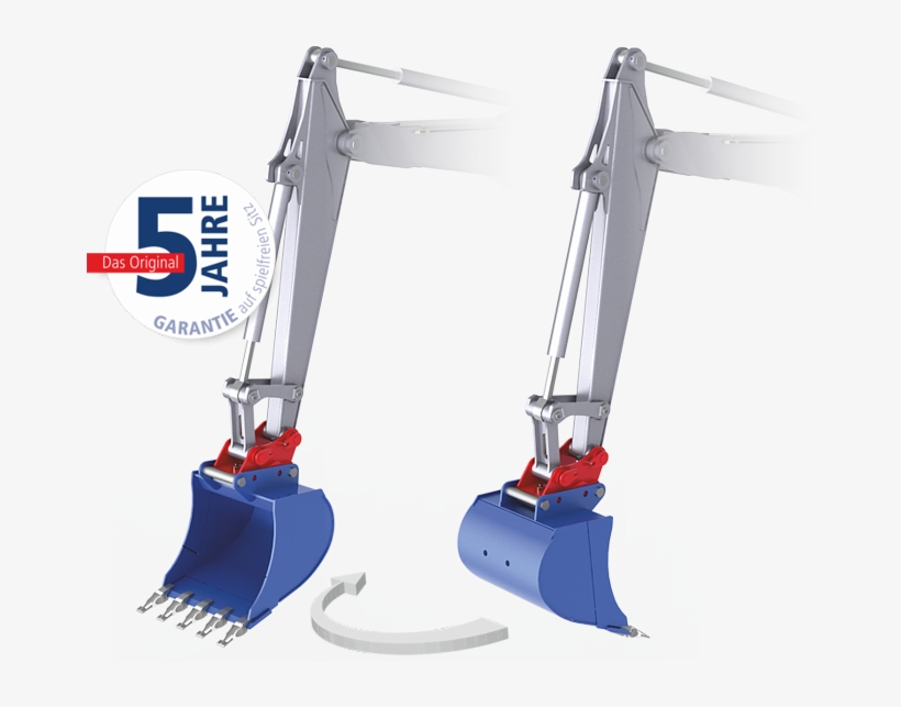 Backhoe Bucket With Symlock Adapter In Normal Backhoe - Machine, transparent png download