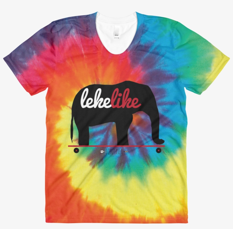 Tie-dye - Active Shirt, transparent png download