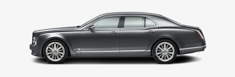 Bentley Mulsanne Side View, transparent png download