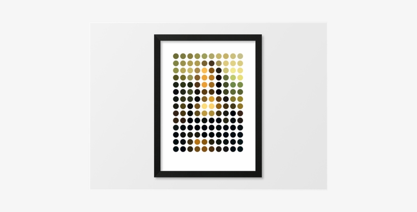 Minimalism - Mona Lisa - Mona Lisa In Dots, transparent png download