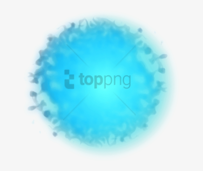 Free Png Download Blue Fire Effect Png Png Images Background - Effect Ball Png, transparent png download