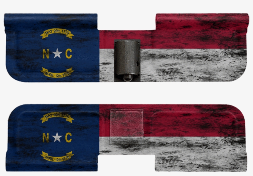Distressed Nc Flag - North Carolina State Flag, transparent png download
