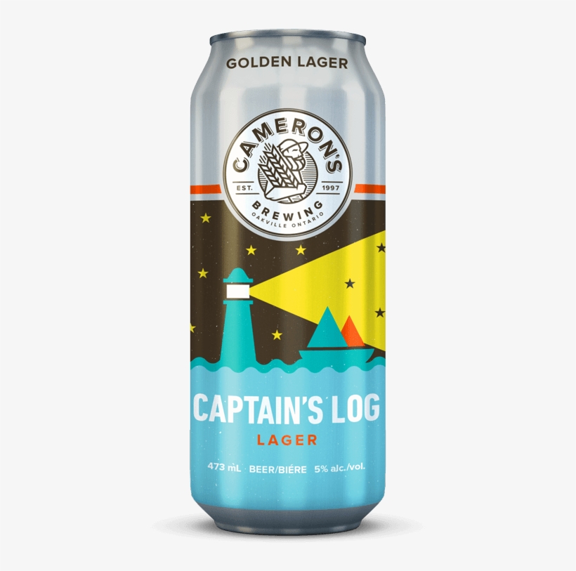 Captain's Log Lager - Cameron's Captain's Log, transparent png download