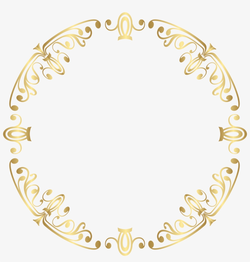Border Frame Round Transparent, transparent png download
