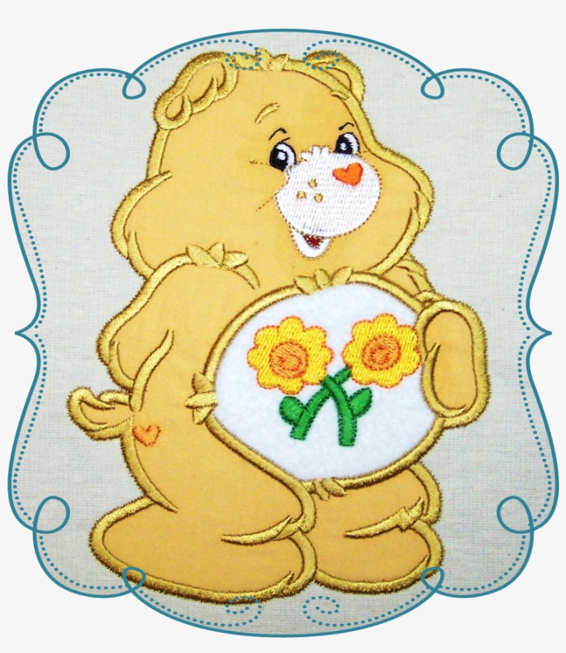 Flower Cuddle Bear - Embroidery Minnie Mouse Christmas Designs, transparent png download