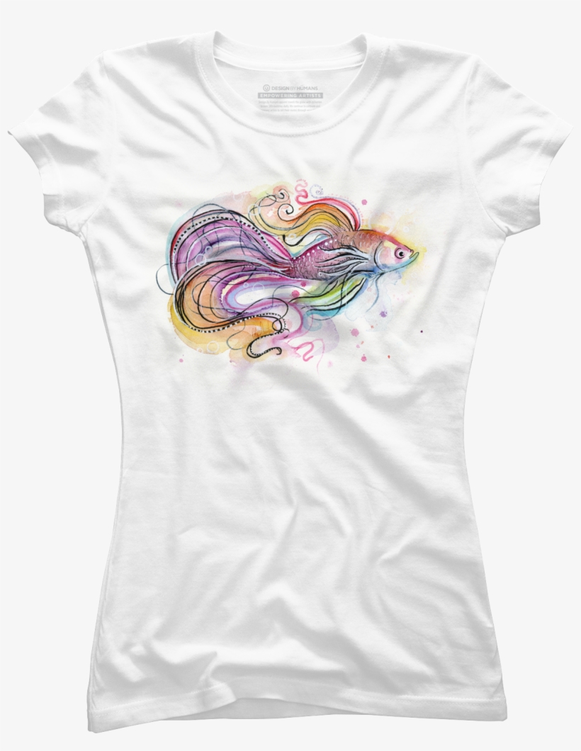Betta Fish Juniors T Shirt - Fish, transparent png download