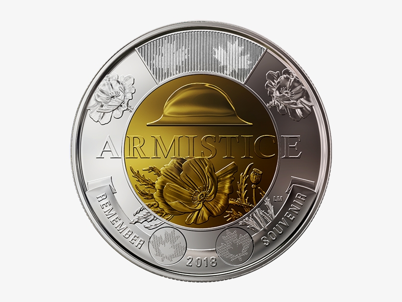 2018 $2 Special Wrap Roll - Armistice Coin Canada, transparent png download