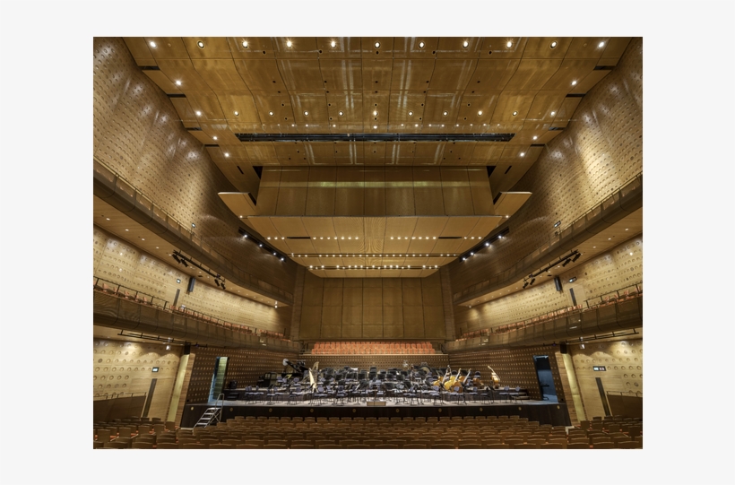 The Ceiling And The Back Wall Of The Stage Of The Koningin - Koningin Elisabethzaal Concert Hall, transparent png download