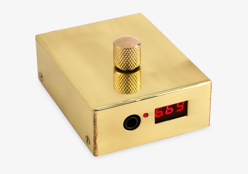 Gold Dc Power Supply - Box, transparent png download