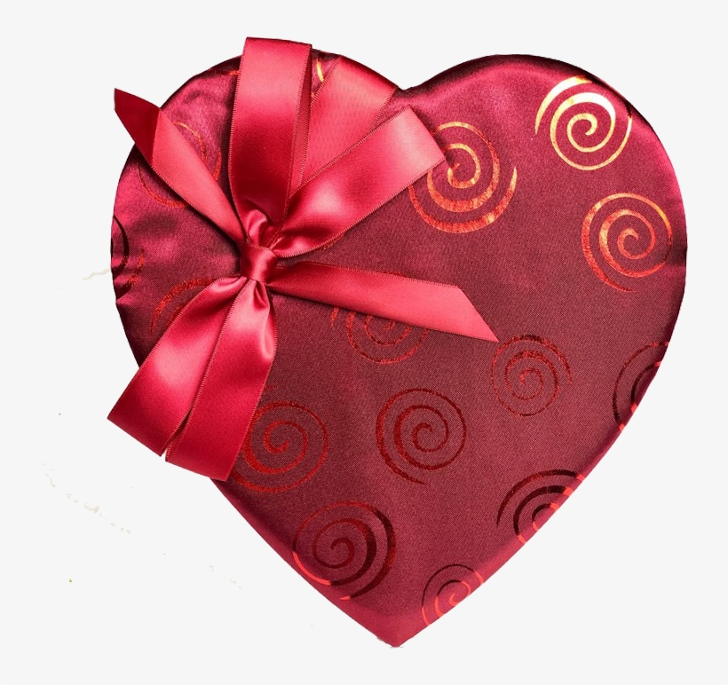 Red Swirl Heart 8oz Or 1lb, transparent png download