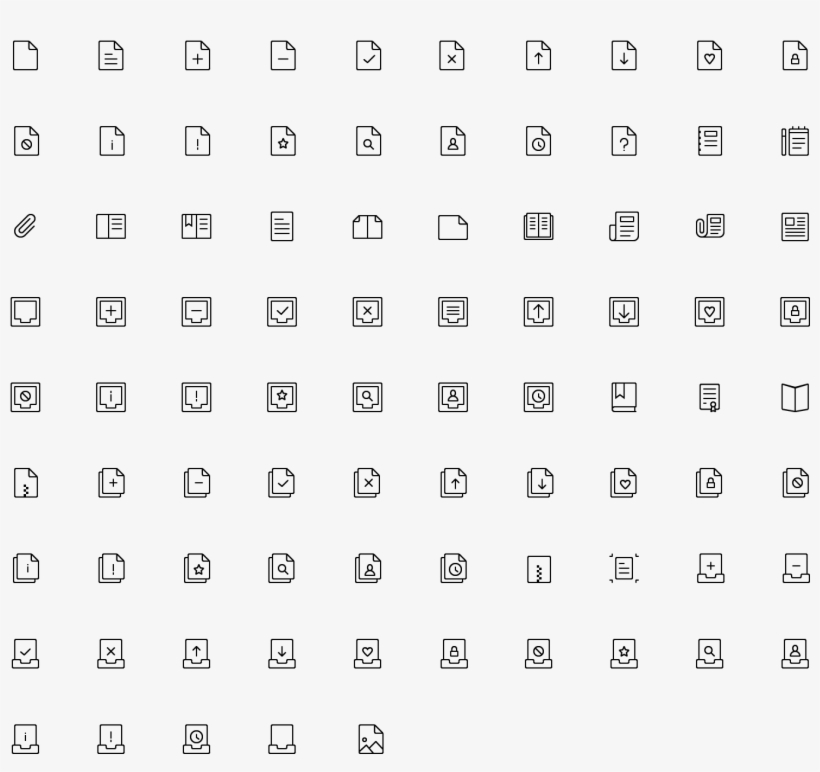 Files - Essential Icons, transparent png download