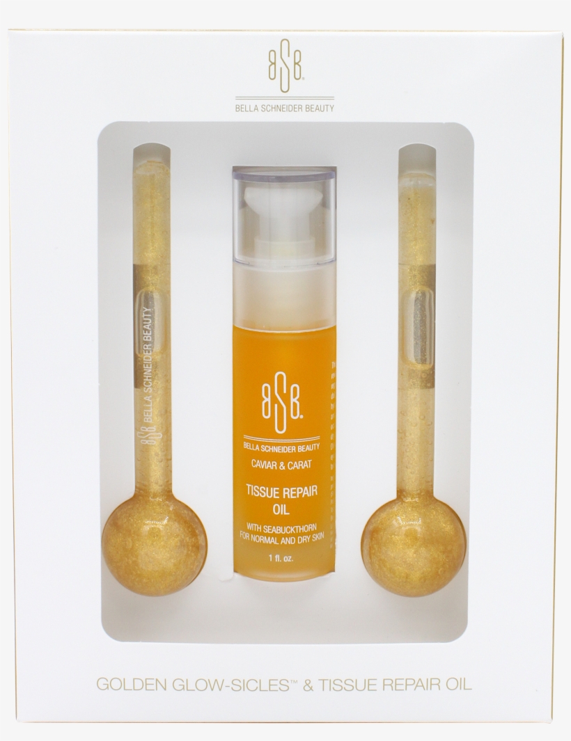 Bsb Golden Glow-sicles™ & Tissue Repair Oil - Cosmetics, transparent png download