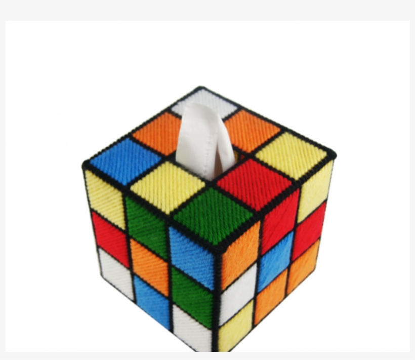 Rubik's Cube - Rubiks Cube Boite Mouchoir, transparent png download