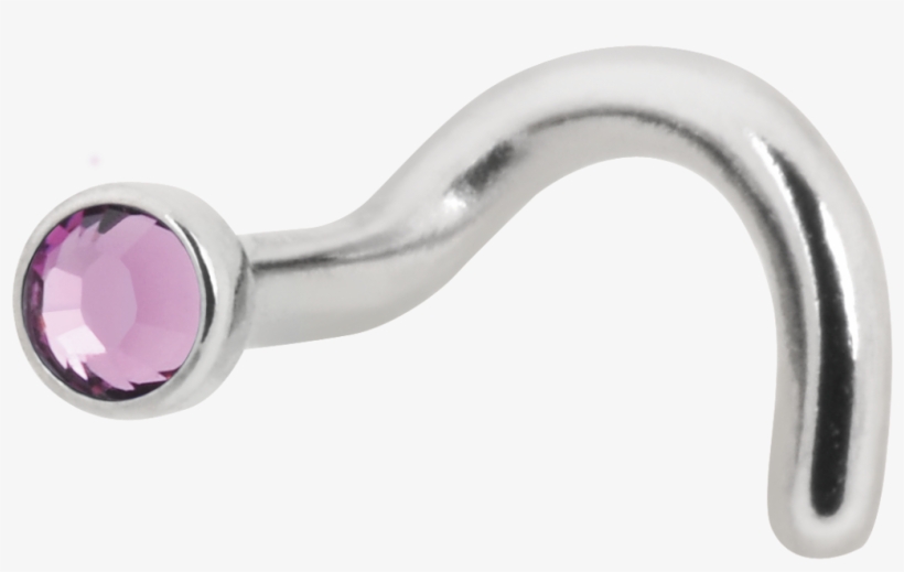 Titanium Nose Stud - Body Jewelry, transparent png download