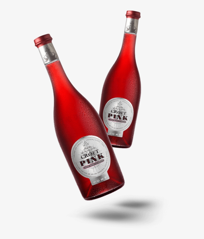 Croftpink Bottle Double - Croft Porto Pink, transparent png download