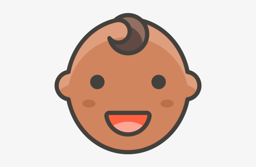 Baby Emoji - Cartoon, transparent png download