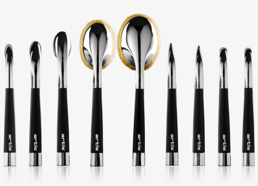 Fluenta 9 Brush Set - Makeup Artists Brushes, transparent png download