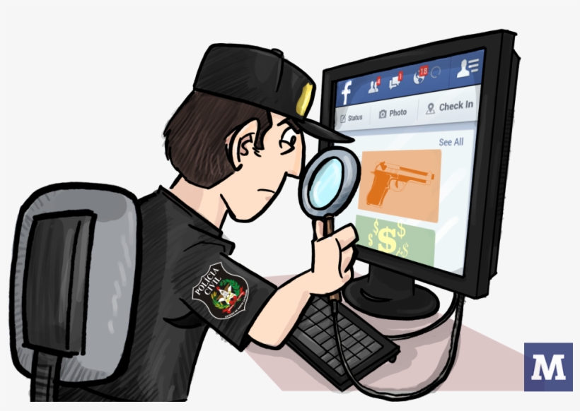 Redes Sociais Auxiliam Em Investigações De Crimes E - Personal Computer, transparent png download