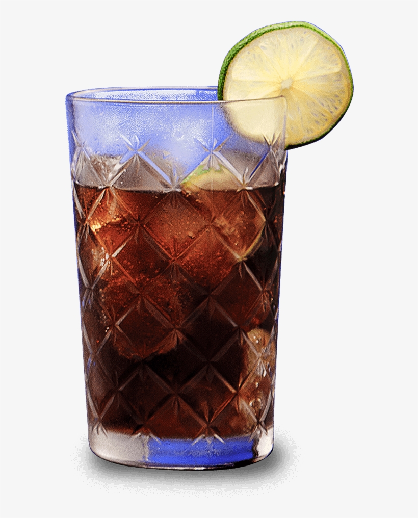 Marzano Can Be Mixed To Prepare Creative Cocktails - Cuba Libre, transparent png download