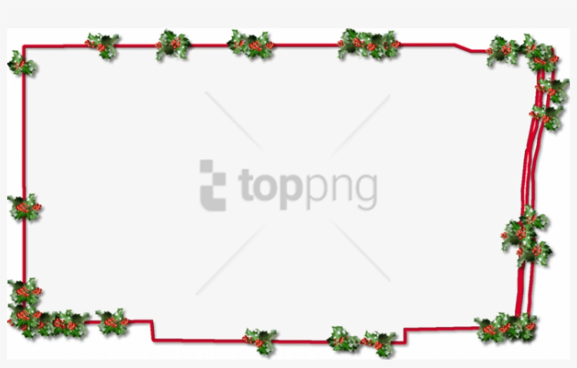 Free Png Frame Christmas Theme Transparent Png Image - Border Christmas Frame Png, transparent png download
