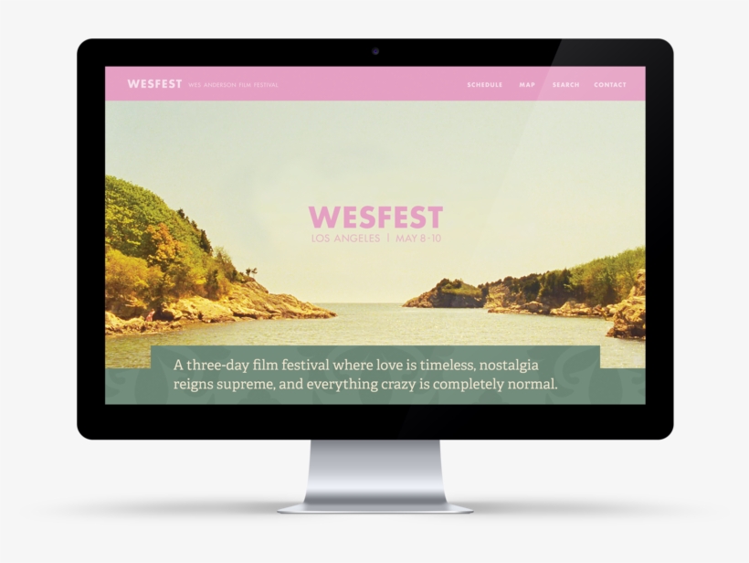 Wesfest Imac Mockup, transparent png download