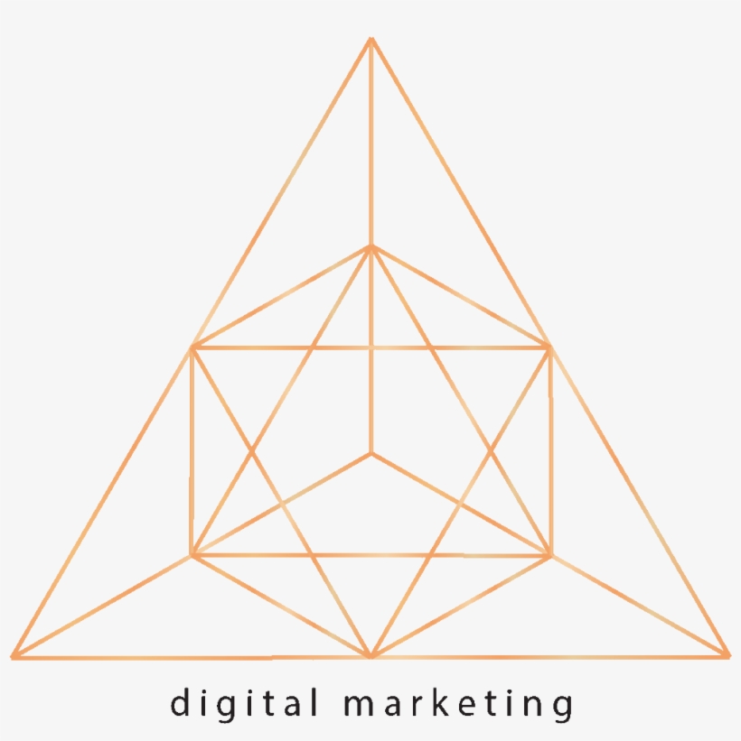 Digitalmarketing - Triangle, transparent png download