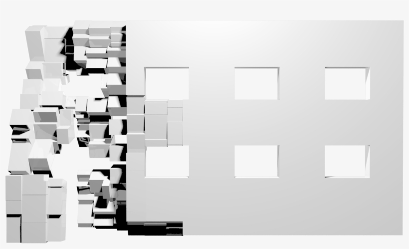 Projection 3d Mapping - Monochrome, transparent png download