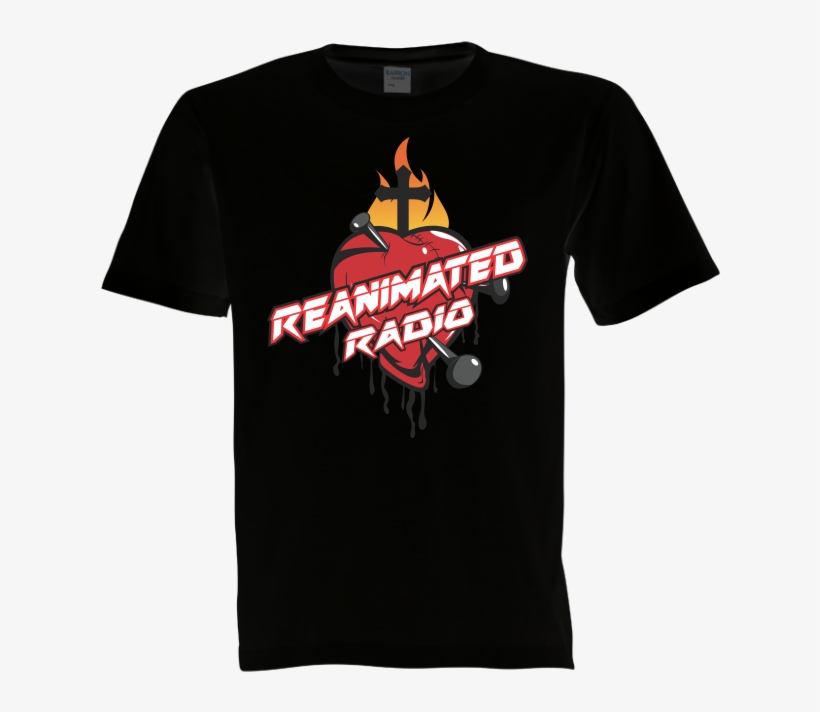 Heart Logo T Shirt Reanimated Radio - Active Shirt, transparent png download