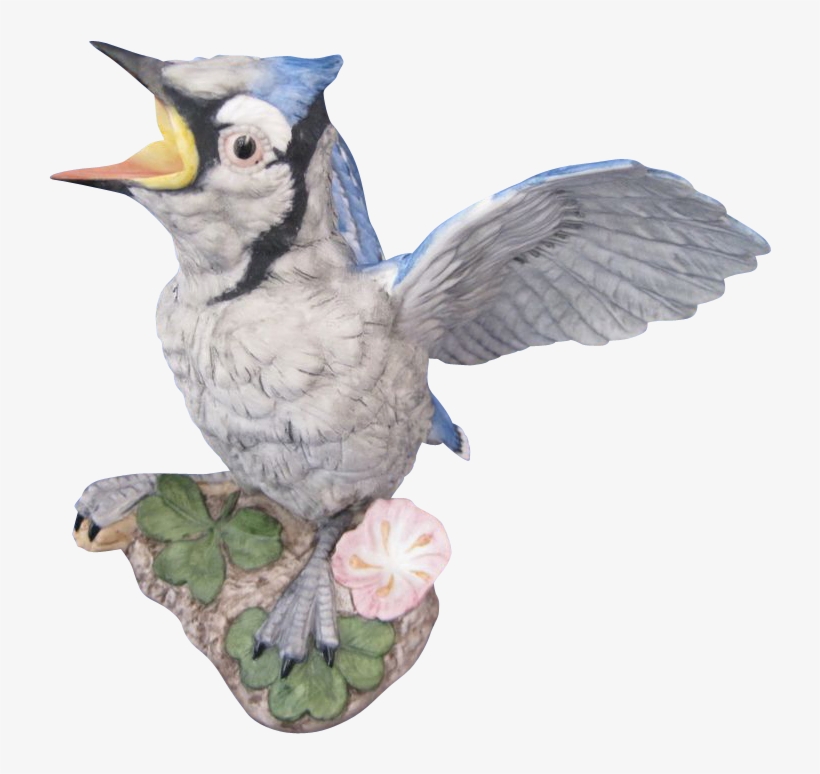 Boehm Fledgling Blue Jay - Blue Jay, transparent png download