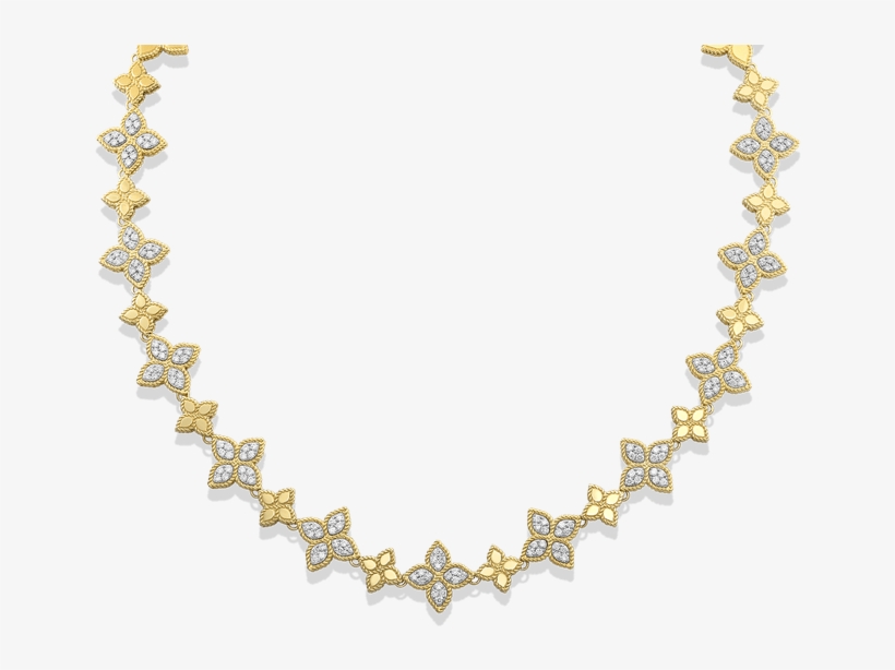 Roberto Coin Alternating Diamond Necklace - Fantasma Plato Halloween, transparent png download