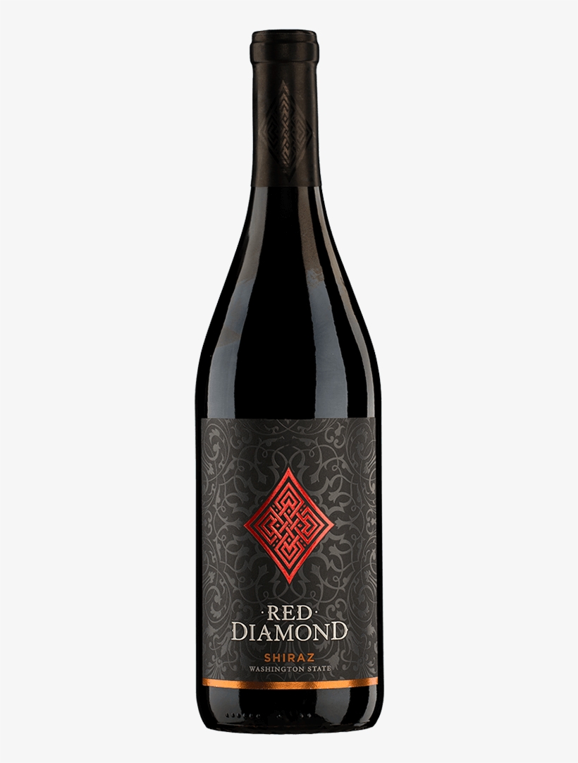 Red Diamond Shiraz - Wine Bottle, transparent png download